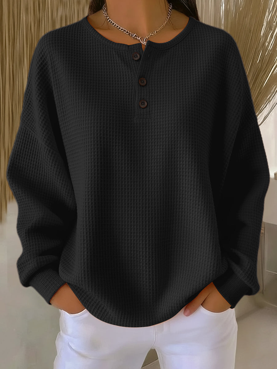 Malia | Pullover doux à relief