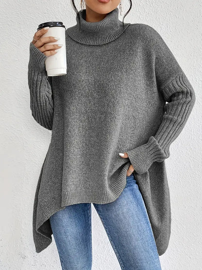 Soline | Pull oversize à col montant