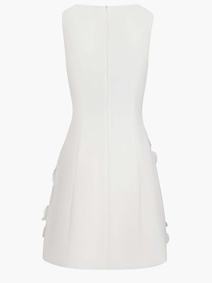 Monsseas | Vestido Mini Elegante Sin Mangas con Recorte