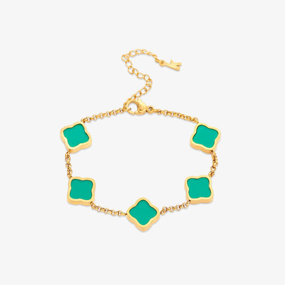 Bracelet trèfle style Celine