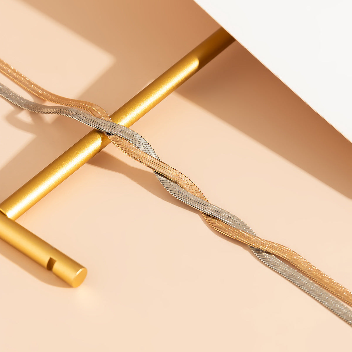 Liliane | Collier à maillons torsadés