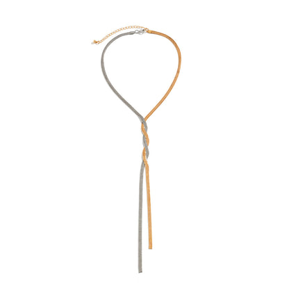 Liliane | Collier à maillons torsadés