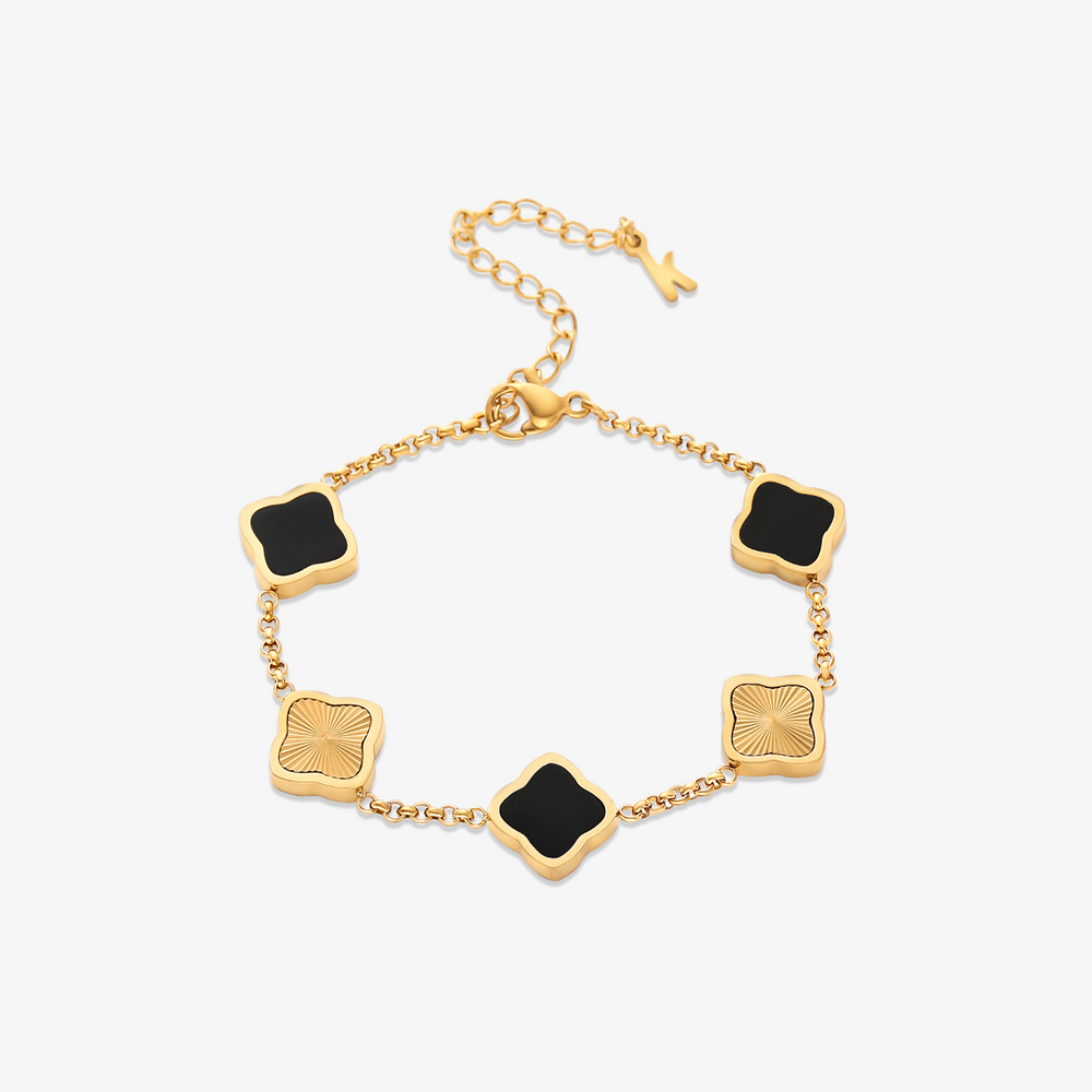 Bracelet trèfle style Celine
