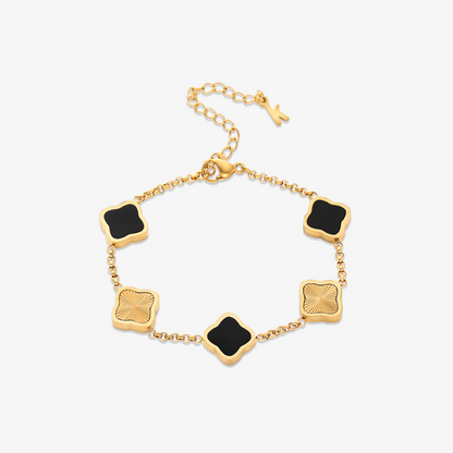 Bracelet trèfle style Celine