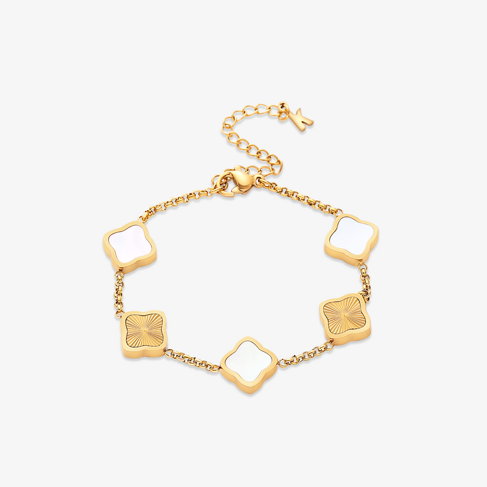 Bracelet trèfle style Celine