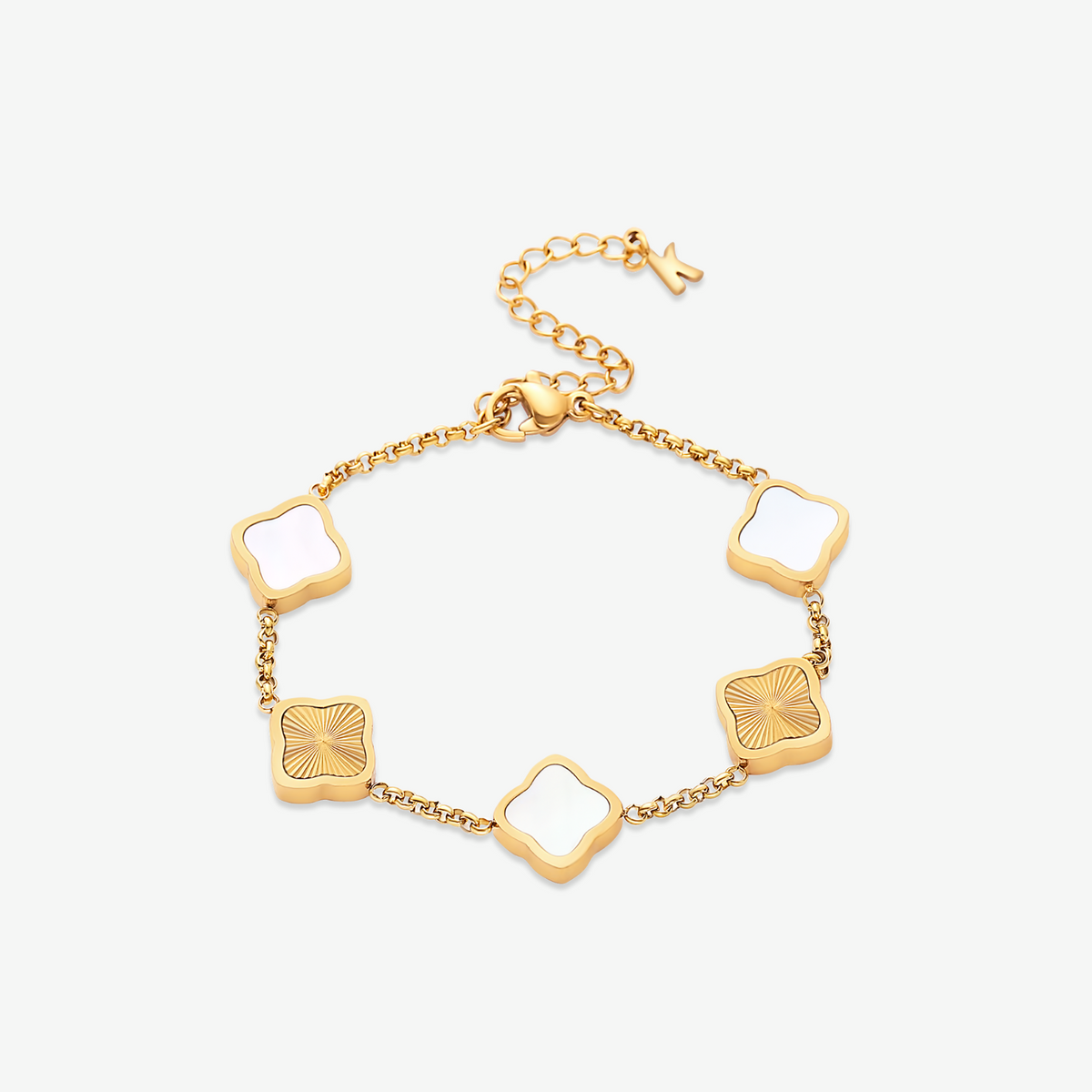 Bracelet trèfle style Celine