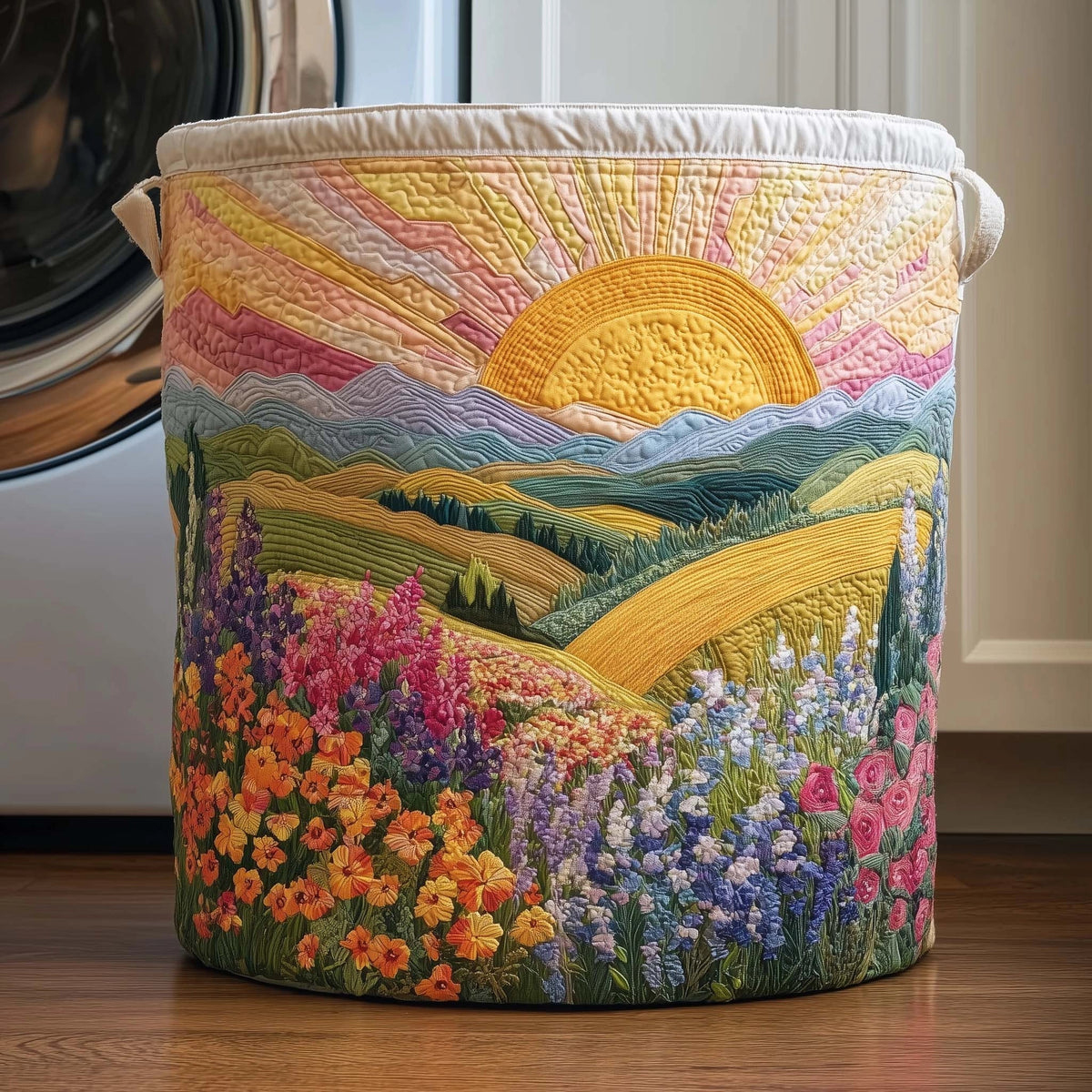 Marta | Panier rembourré à la main