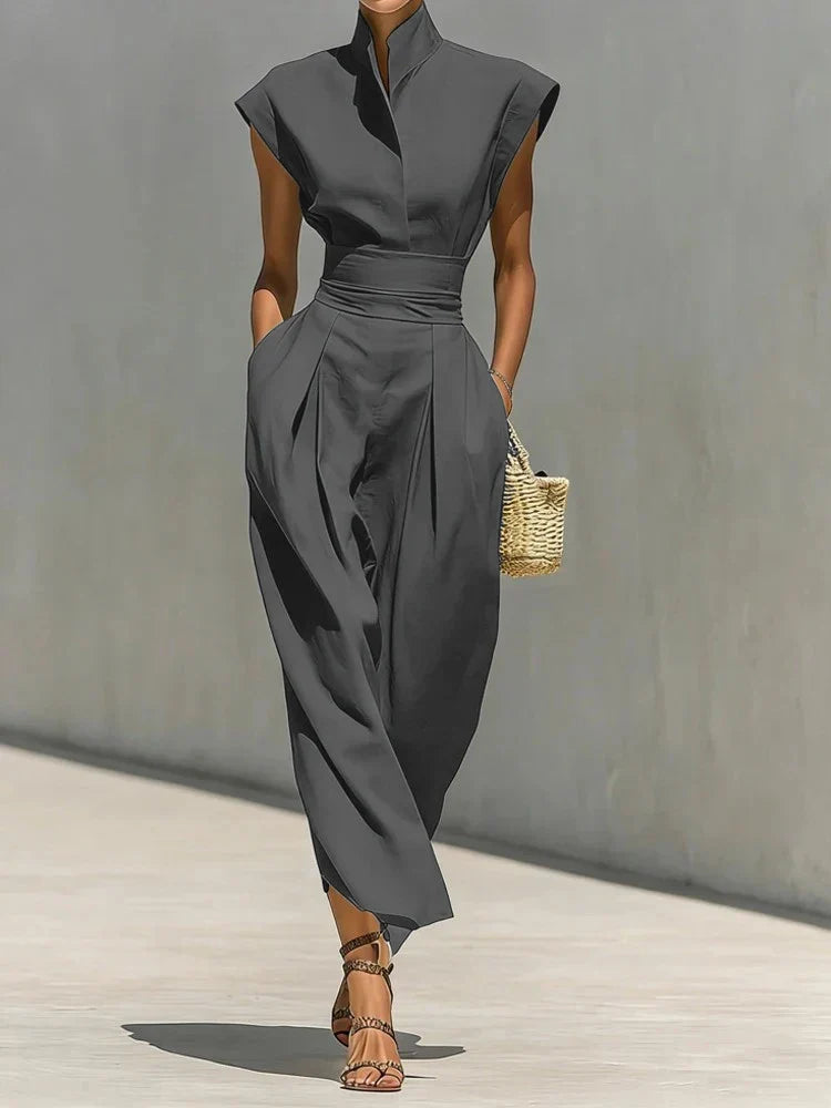 Clara | Vestido Midi Plisado