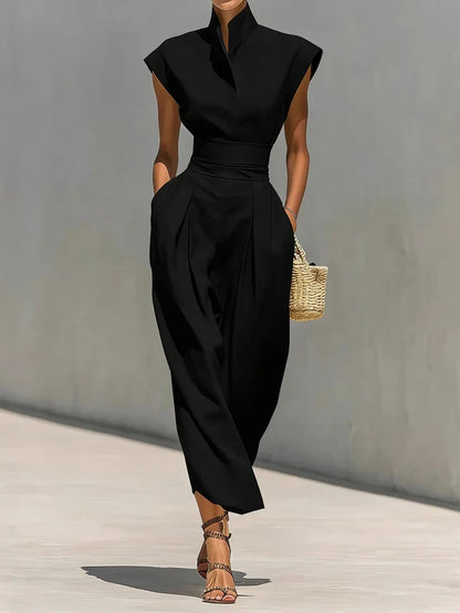 Clara | Vestido Midi Plisado