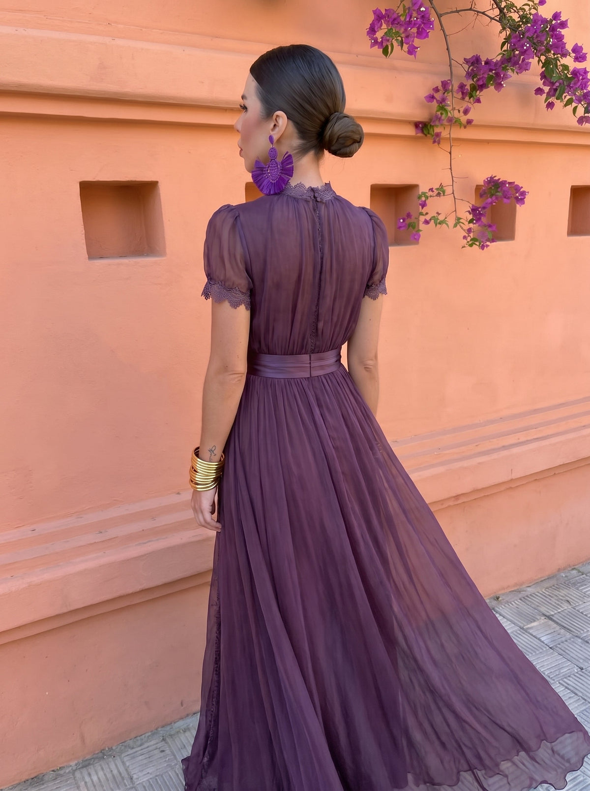 Cayetana | Vestido Largo en Gasa