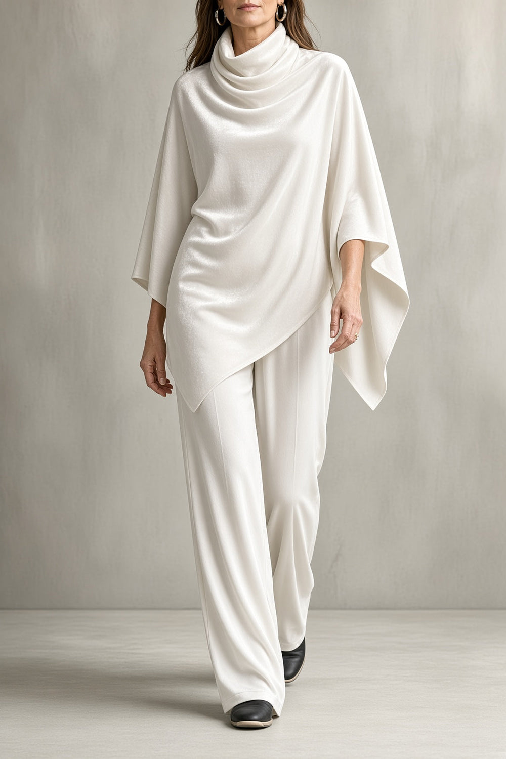 Livie | Ensemble en velours drapé