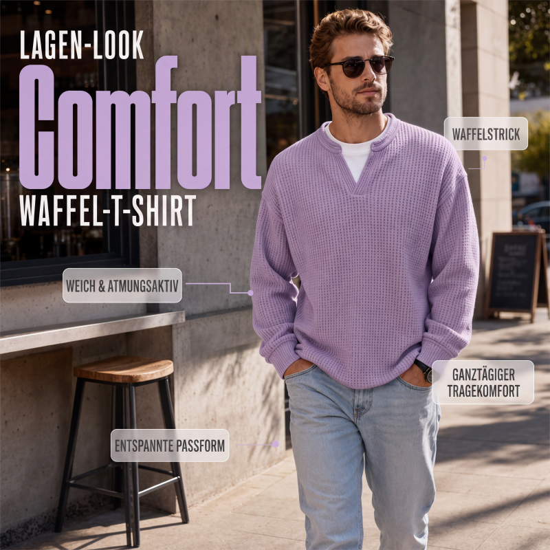 Maxime | Pull gaufré structuré pour homme