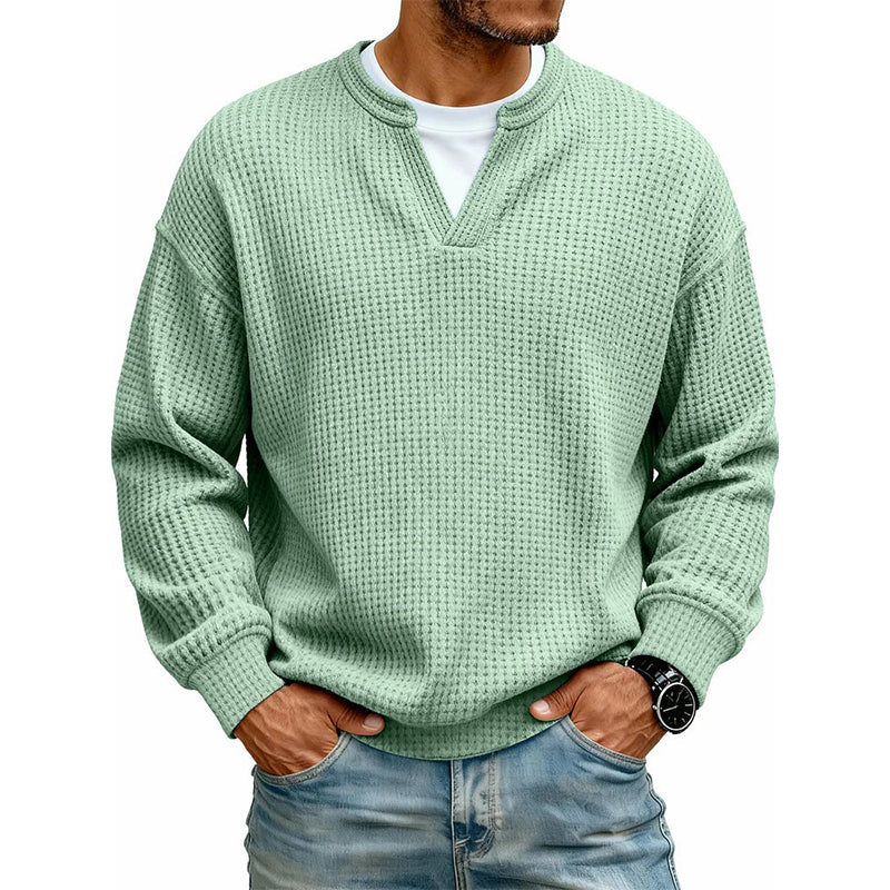 Maxime | Pull gaufré structuré pour homme