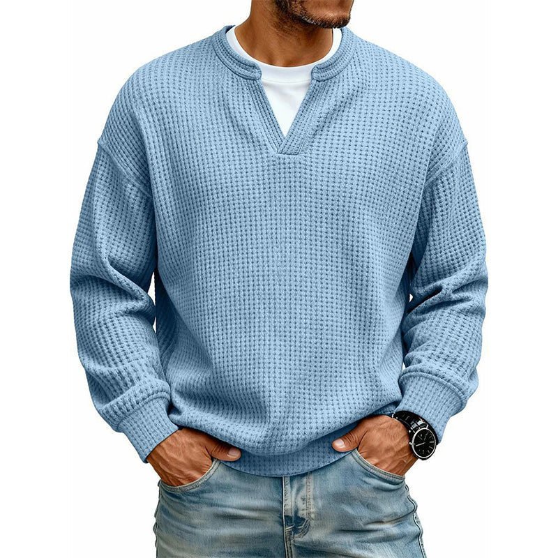 Maxime | Pull gaufré structuré pour homme