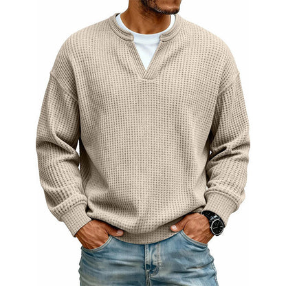 Maxime | Pull gaufré structuré pour homme