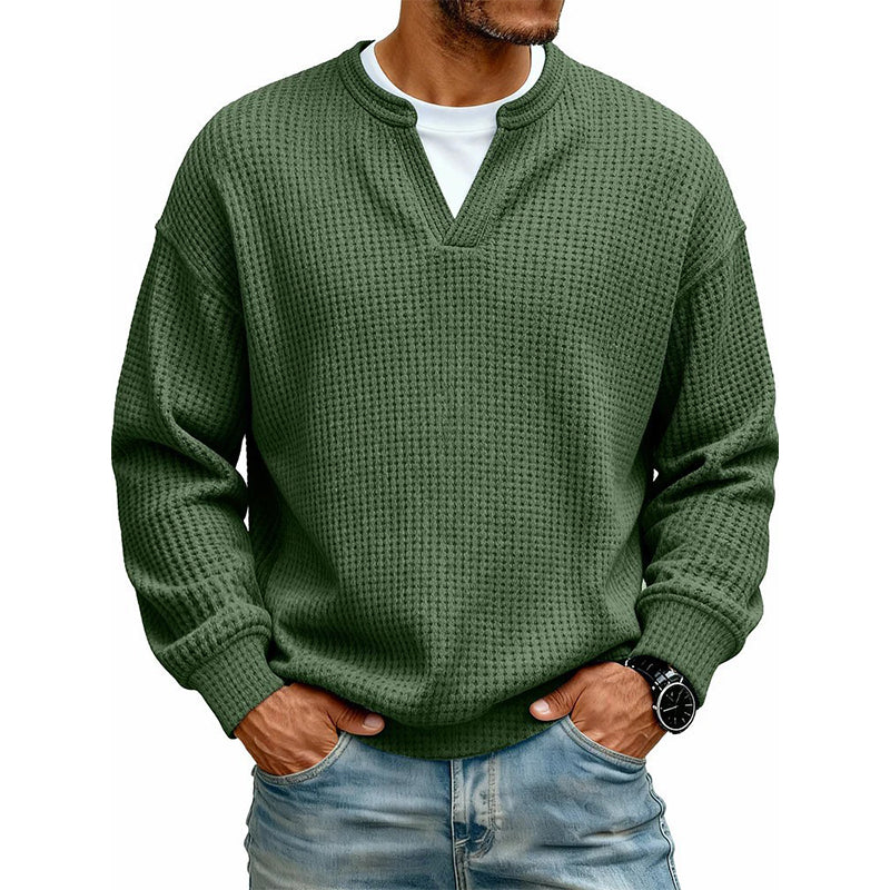 Maxime | Pull gaufré structuré pour homme