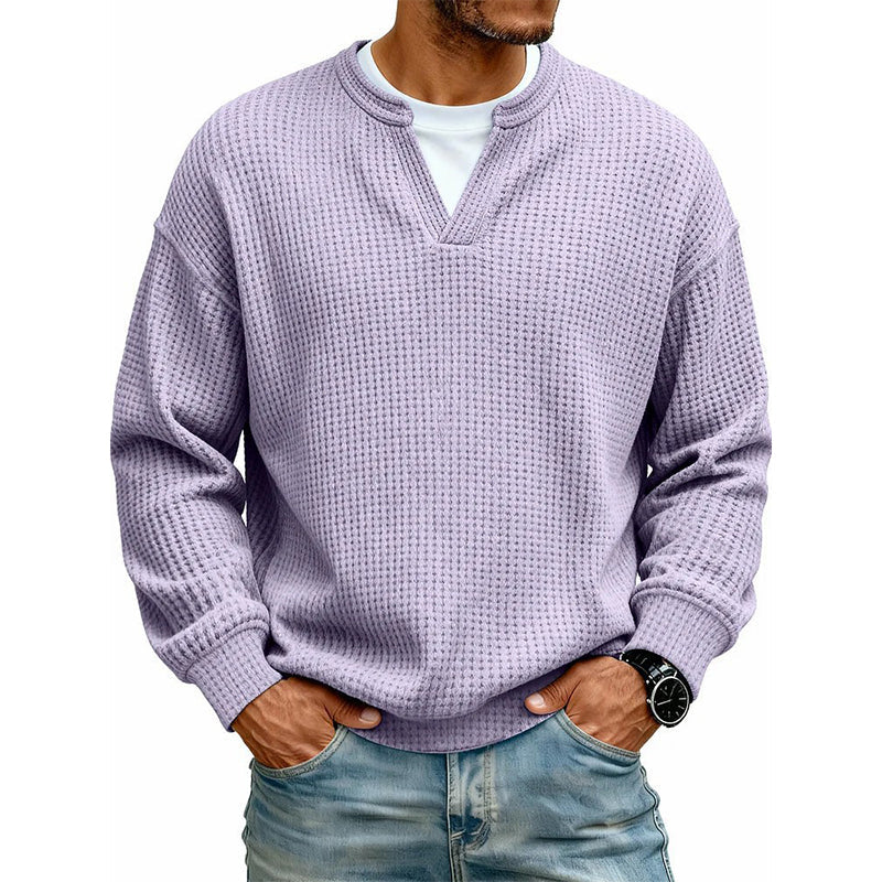 Maxime | Pull gaufré structuré pour homme