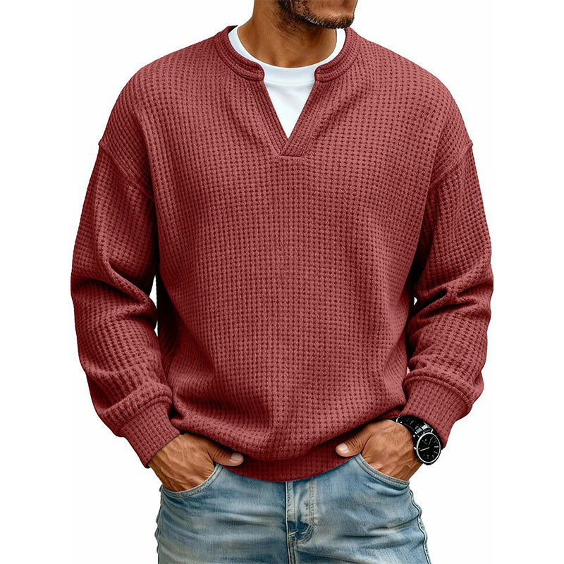 Maxime | Pull gaufré structuré pour homme