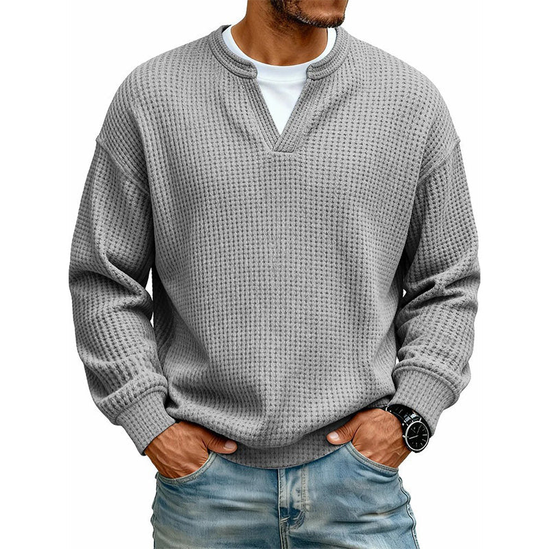 Maxime | Pull gaufré structuré pour homme