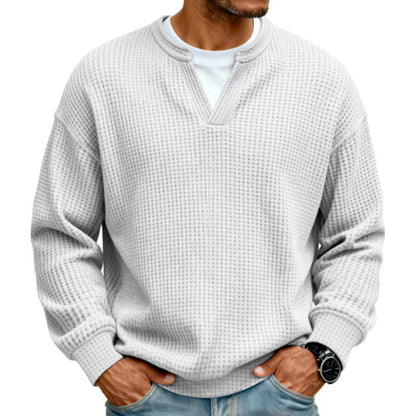 Maxime | Pull gaufré structuré pour homme